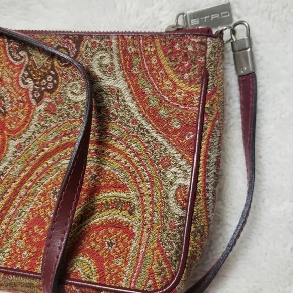 ETRO Paisley Jacquard  Pochette  Bag – Iconic Italian Luxury - Picture 2 of 10